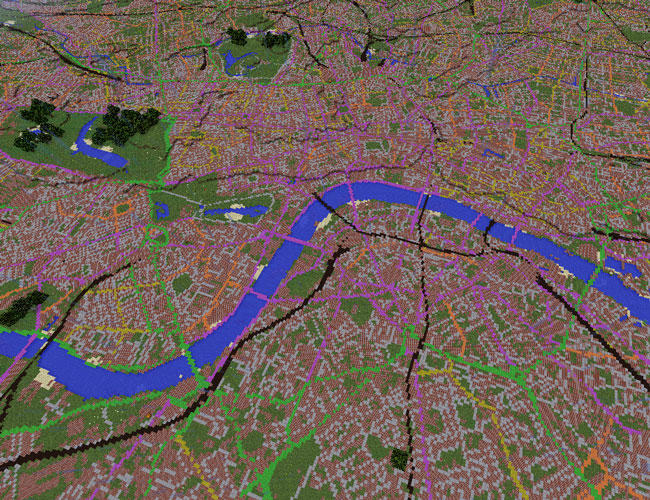 London in Minecraft